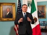 El canciller Marcelo Ebrard dio negativo a COVID-19, tras reunión con Antony Blinken, resultó positivo.