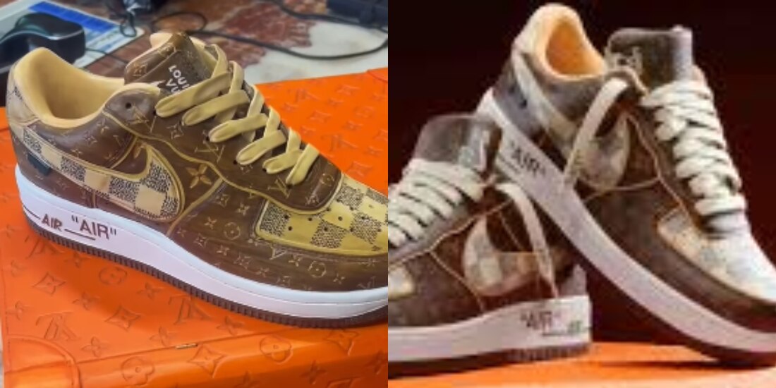 Tenis robados Louis Vuitton