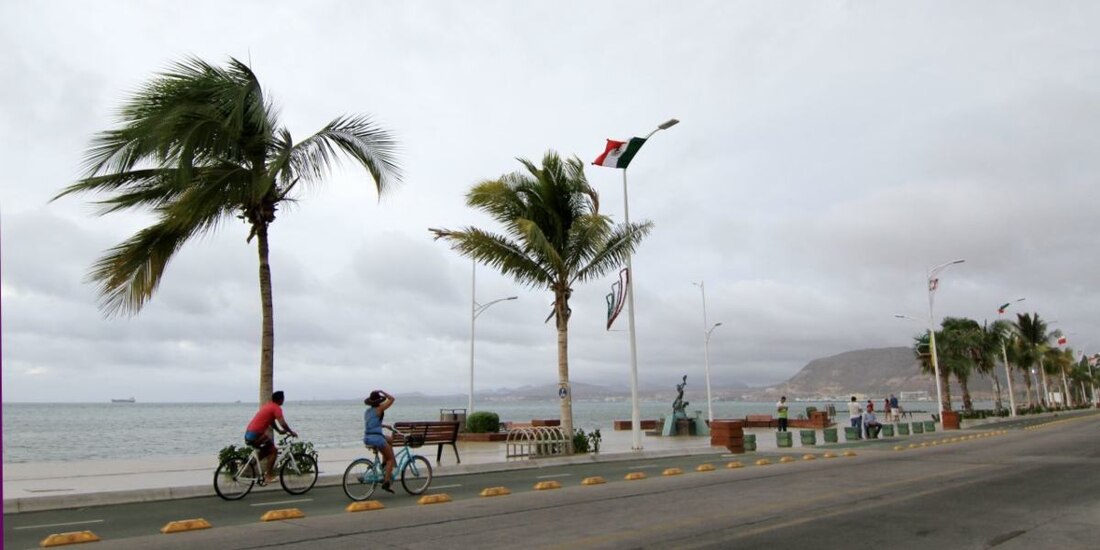 El huracán “Linda” se intensificó a categoría 3 en la escala Saffir Simpson.