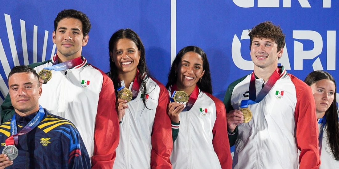 Celia Pulido y otros nadadores estuvieron entre los máximos medallistas mexicanos en Santo Domingo 2026.
