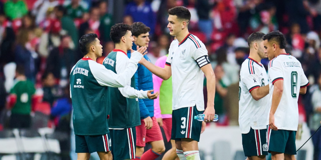 México empató a cero con Portugal en el Estadio Azteca.