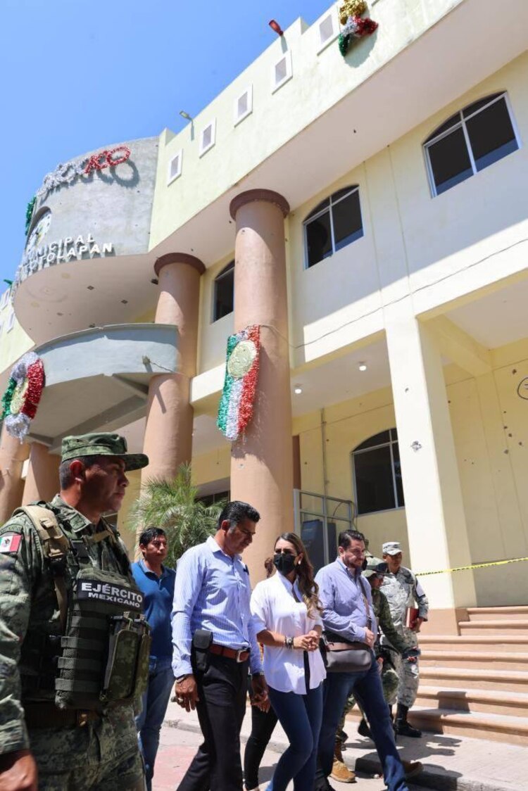 "Vamos a traer todos los programas de gobierno a San Miguel Totolapan", adelantó la gobernadora Evelyn Salgado Pineda