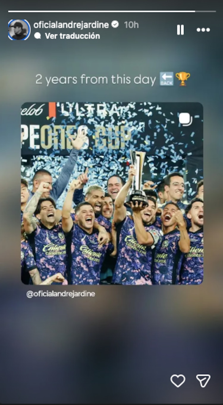 André Jardine recordó la Campeones Cup que ganó con el América.