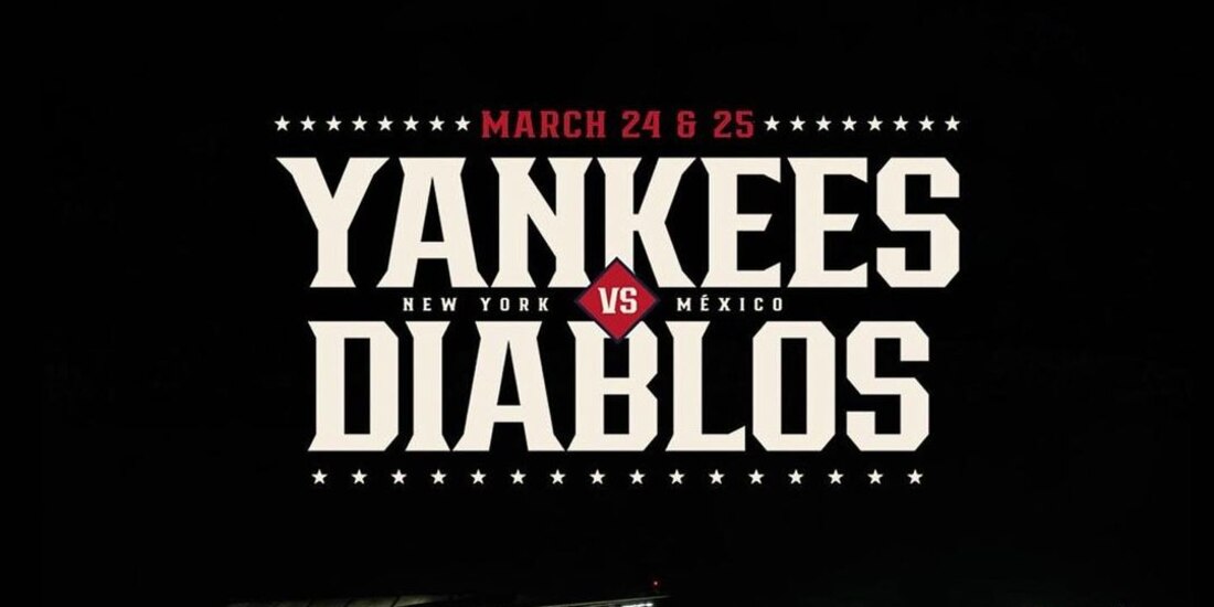 New York Yankees y Diablos Rojos del México se enfrentarán en CDMX