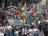 Desfile de alebrijes monumentales, en 2019.