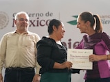 Claudia Sheinbaum encabezó la entrega de los últimos apoyos para alcanzar 56 mil 500 créditos en Michoacán