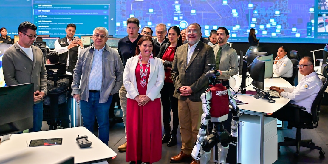 Al centro, la Jefa de Gobierno de la CDMX y el secretario General de Gobierno del Edomex, Horacio Duarte.