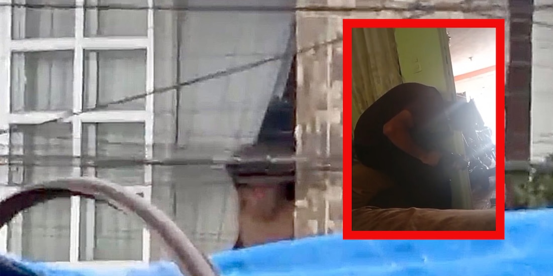 Filtran video del hombre que tiene a una familia de rehén en los Héroes Tecámac