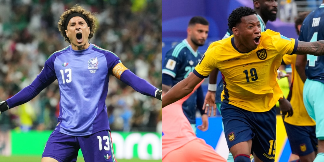México se enfrenta a Ecuador en 16vos de final.