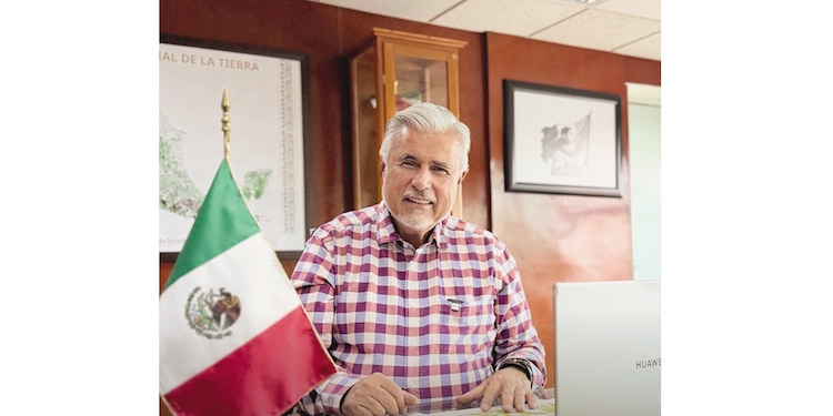 EL diputado de Morena José Narro Céspedes, el miércoles durante un mensaje