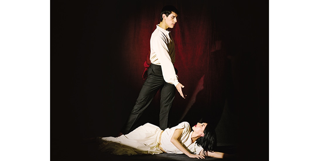 Parte del elenco, en una sesión fotográfica