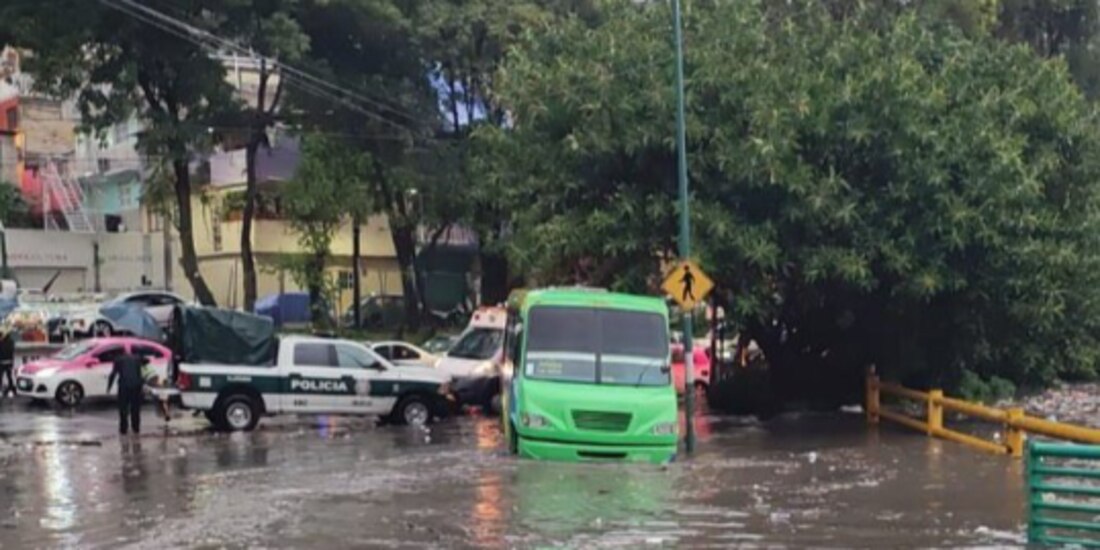 La Calzada Jalalpa, en la alcaldía Álvaro Obregón, ayer.