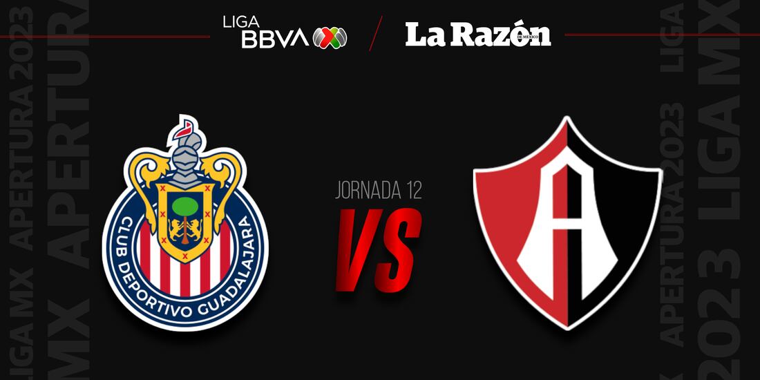 Chivas y Atlas disputan una nueva edición del clásico tapatío en el Estadio AKRON.
