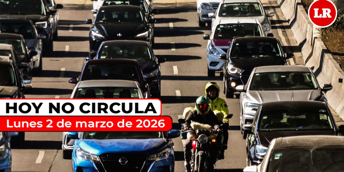 Te compartimos cómo aplica el Hoy No Circula este lunes 2 de marzo de 2026 en la ZMVM.