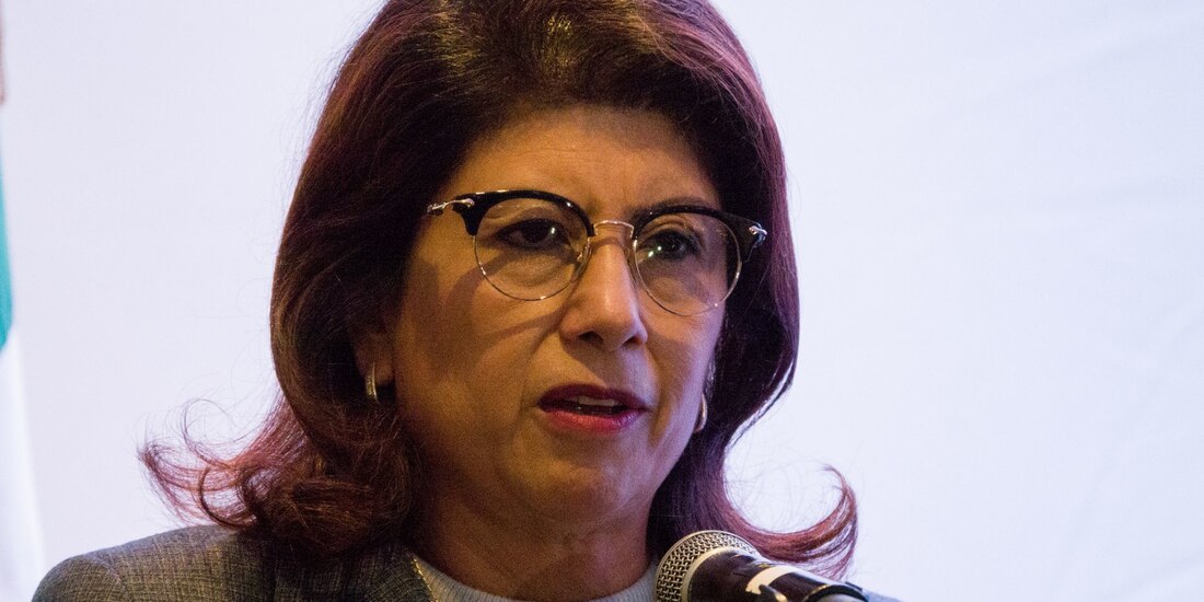 Mariela Gutiérrez Escalante, presidenta de la Asociación de Autoridades Locales de México (AALMAC)..