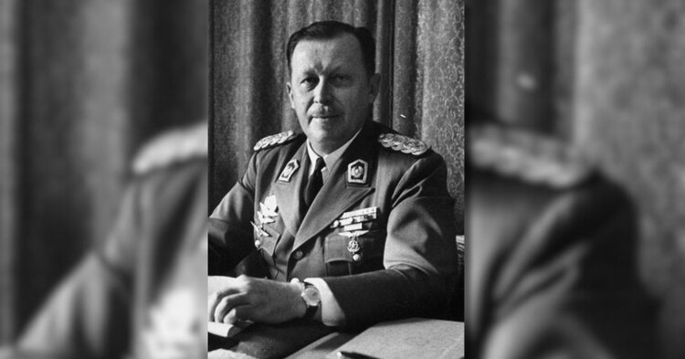 El dictador paraguayo Alfredo Stroessner.