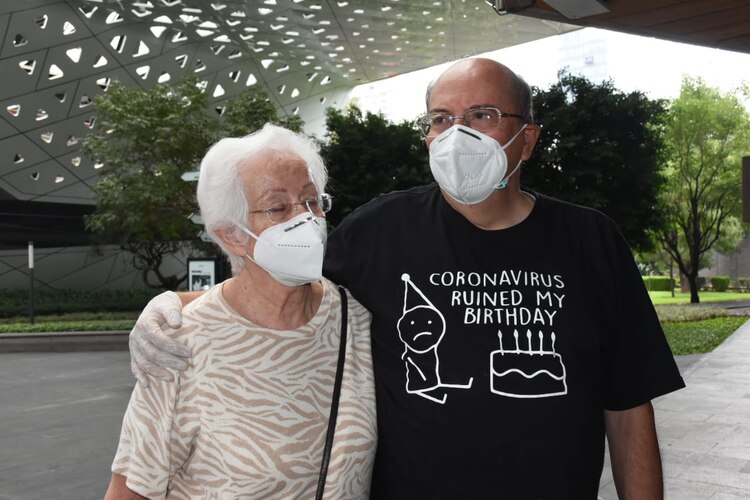 La pareja es fiel asistente de la Cineteca, desde antes del incendio en ésta en 1982.