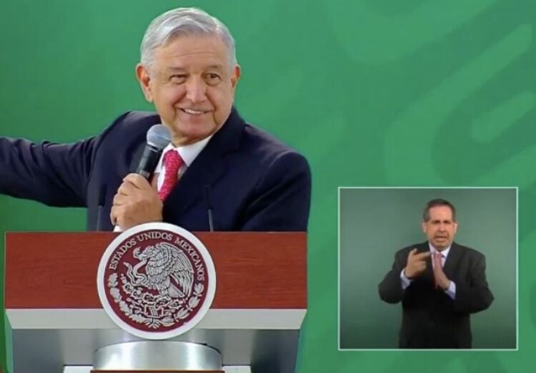 El Presidente Andrés Manuel López Obrador