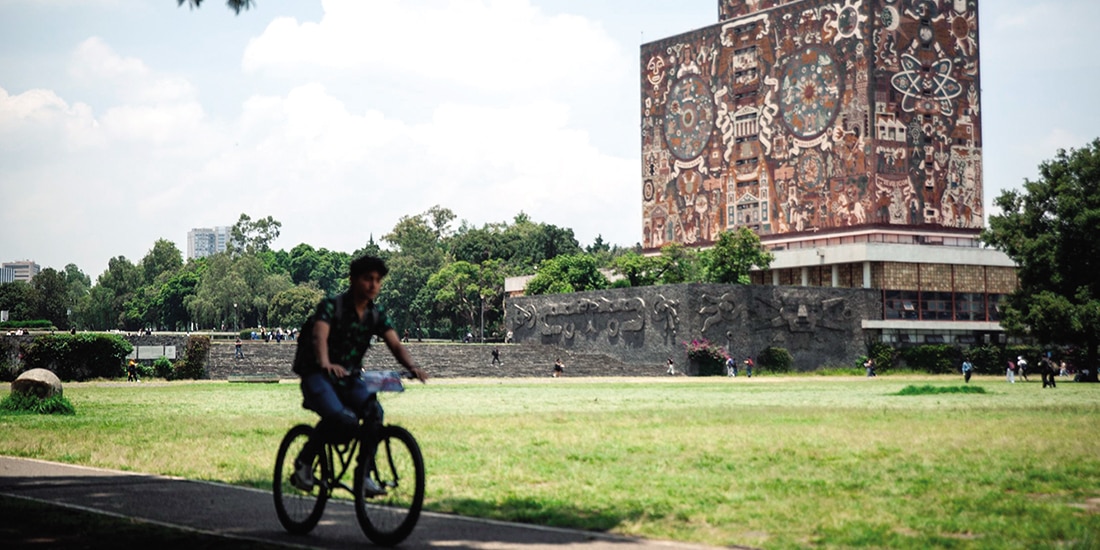 Biblioteca Central de la Máxima Casa de Estudios, el pasado 18 de agosto.