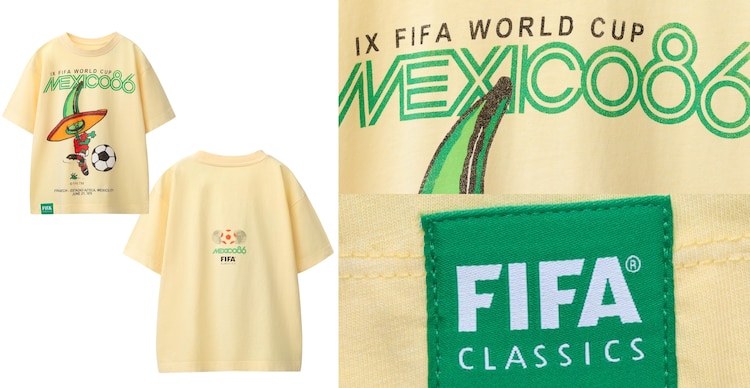 Detalles de la playera de Zara FIFA México 86