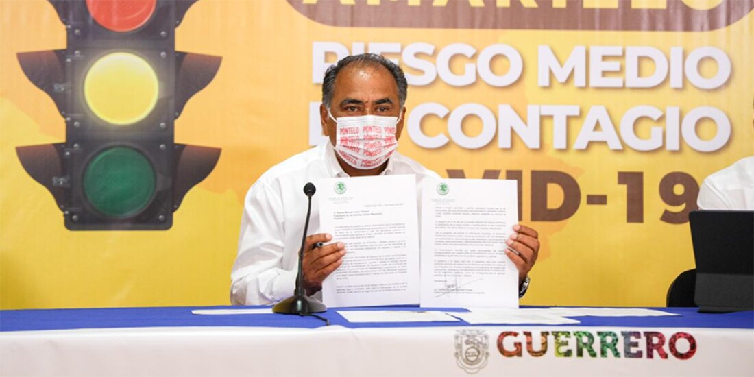 Héctor Astudillo, gobernador de Guerrero.