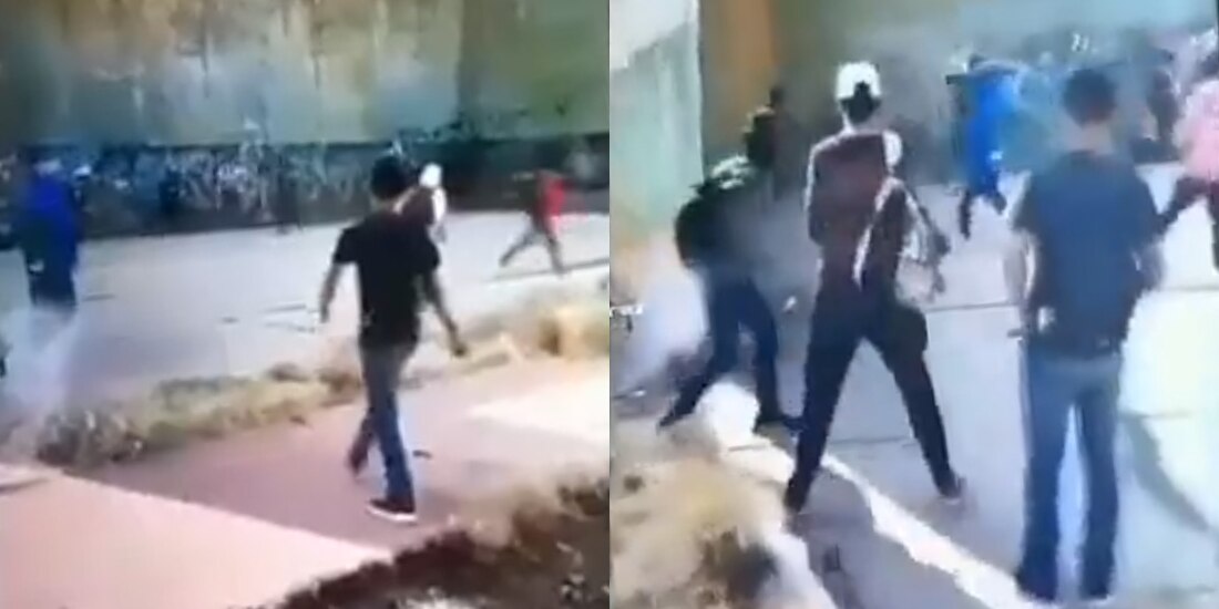 Jóvenes dan brutal golpiza a estudiante en bachillerato de Durango.