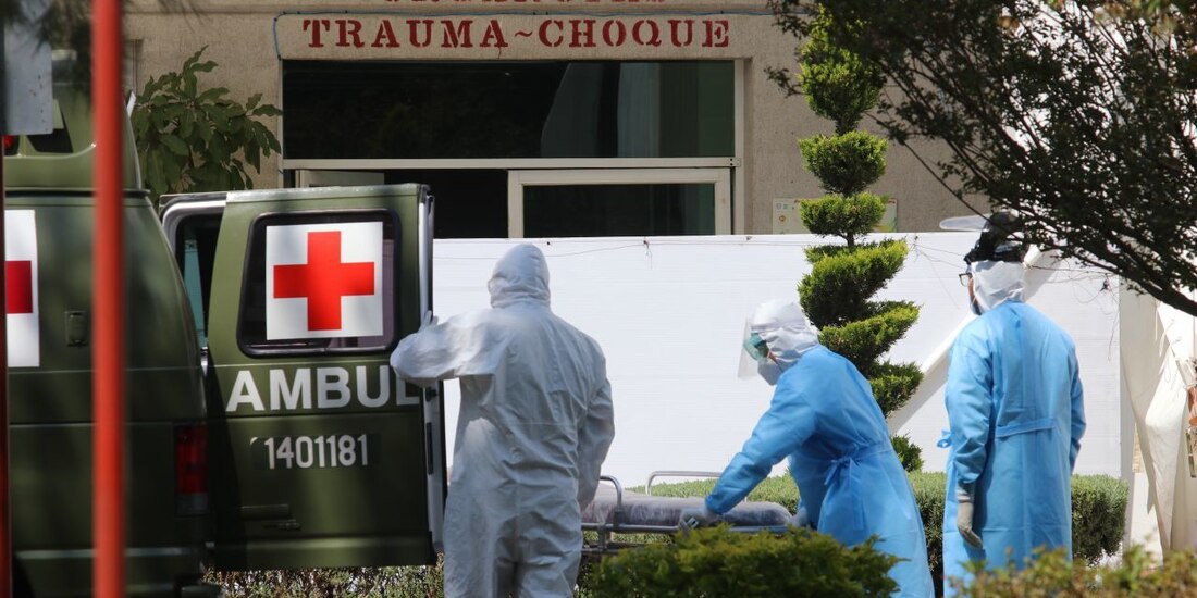 Debido a una infección en el rostro, el paciente sospechoso de hongo negro perdió un ojo, parte de la nariz y del paladar. 