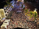 Más de 16 mil locales y turistas se congregaron en la emblemática zona de Olas Altas para la celebración mundialista.