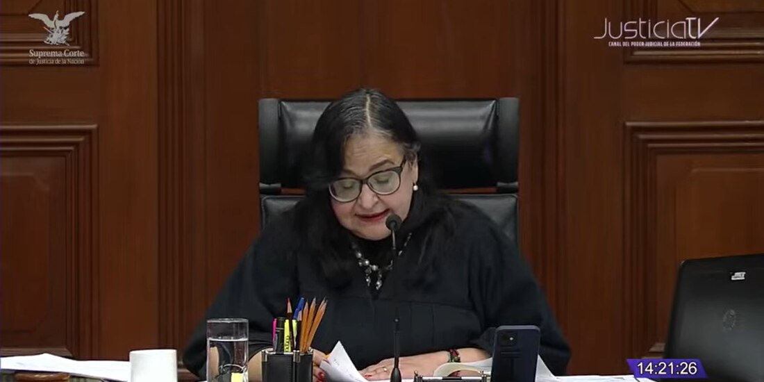Norma Piña, presidenta de la SCJN.