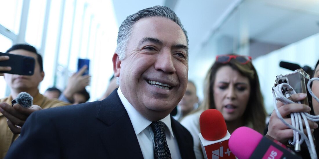 El senador Enrique Inzunza Cázarez en su regreso al Senado, el 31 de agosto de 2026.