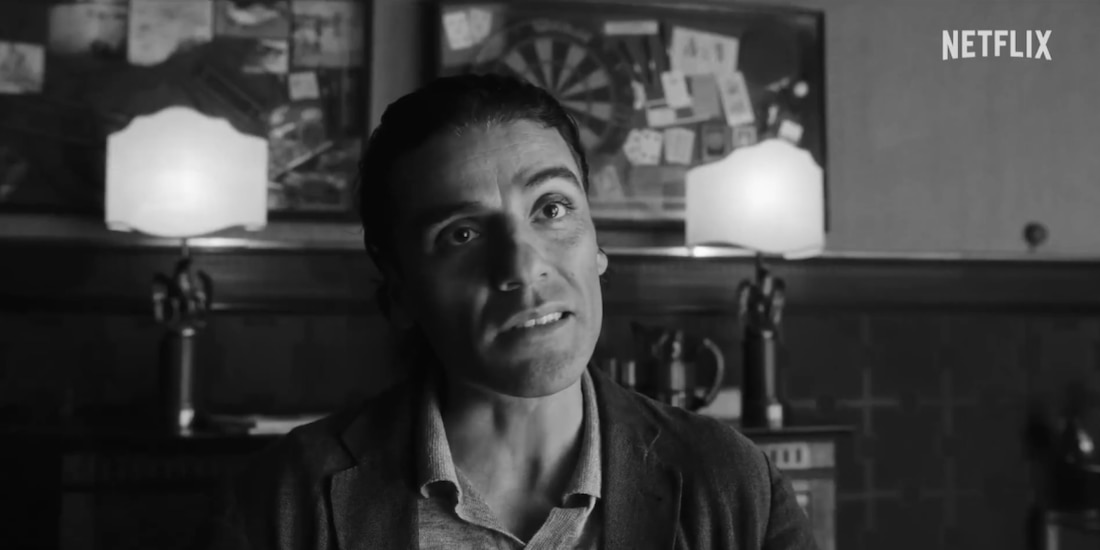 Oscar Isaac en In the Hand of Dante