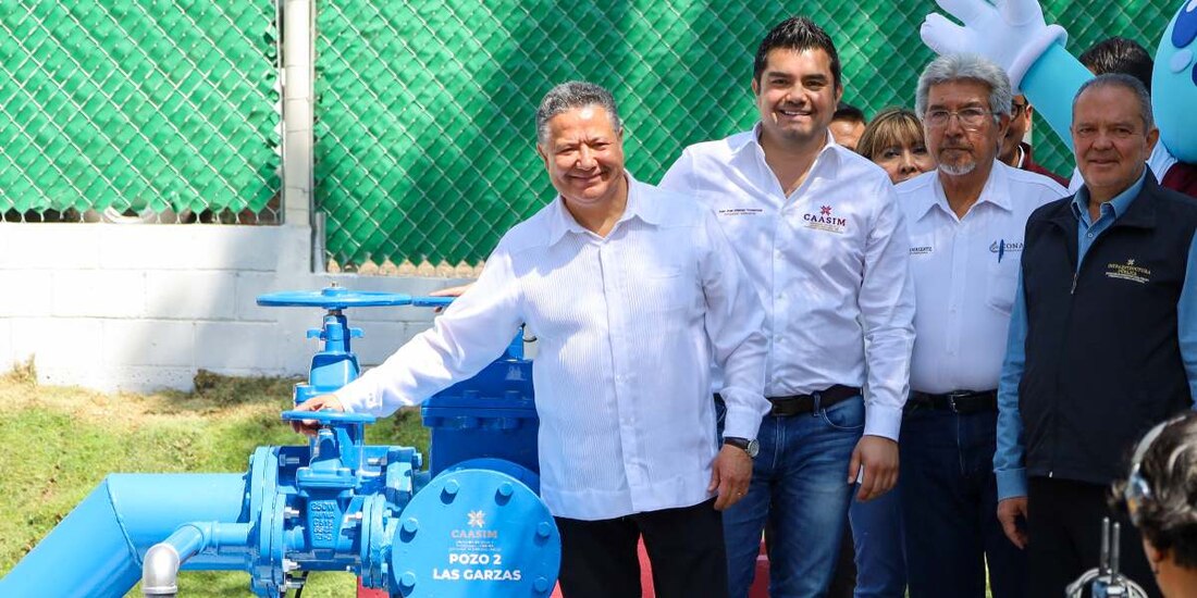 Julio Menchaca impulsa infraestructura hídrica para mejorar calidad de vida de familias hidalguenses.