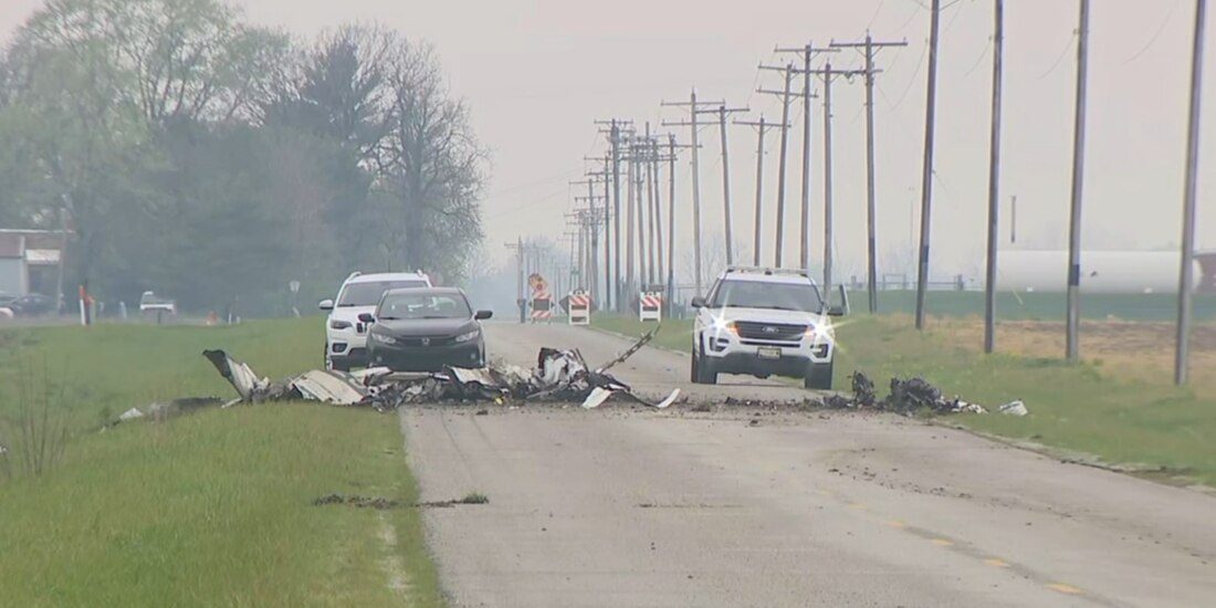 Se estrella avioneta en zona rural de Illinois.
