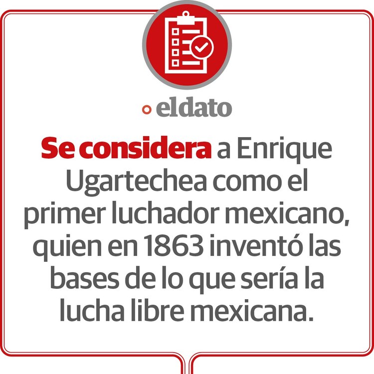 Enrique Ugartechea, el primer luchador mexicano