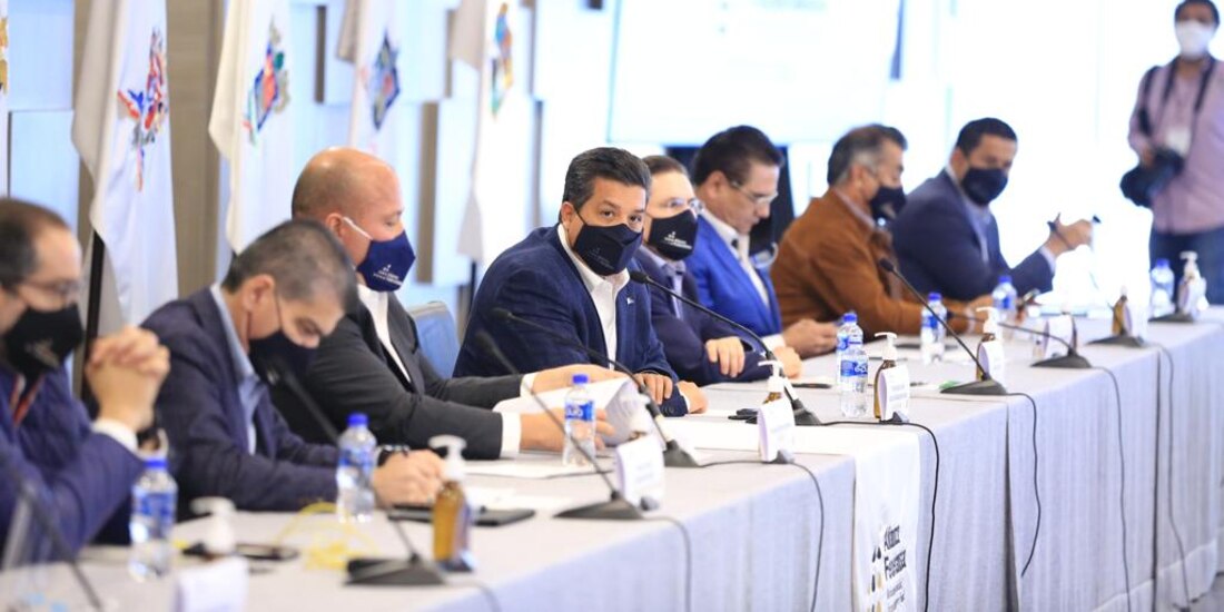 Gobernadores integrantes de la Alianza Federalista