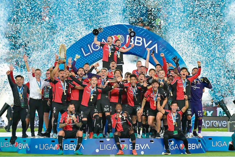 Atlas celebra el bicampeonato de la Liga MX