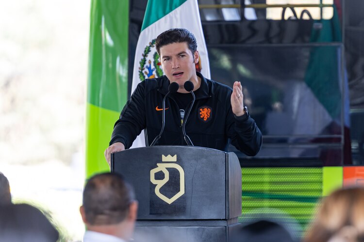 El gobernador de Nuevo León, Samuel García.