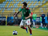 Jordan Carrillo, en un partido de México-Sub 23 en los Juegos Panamericanos 2023
