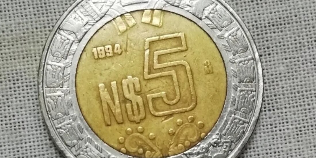 Los coleccionistas están detrás de la moneda de 5 pesos