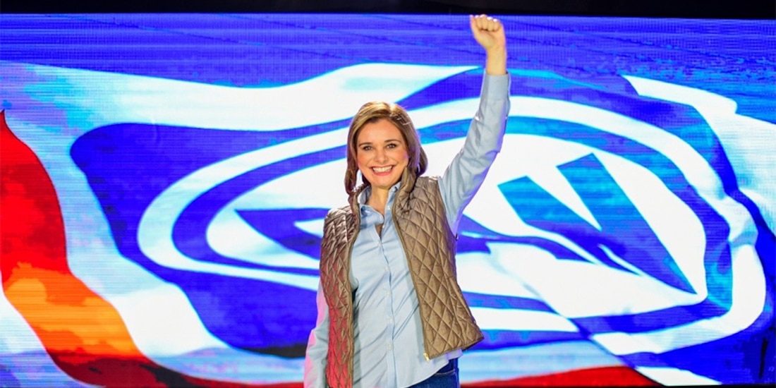 Maru Campos, precandidata del PAN al gobierno de Chihuahua.