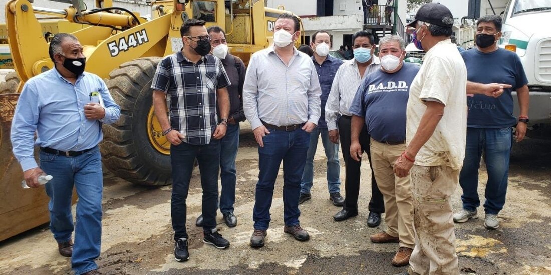 Luis Gerardo Quijano asegura que en La Magdalena Contreras se respetarán los derechos de los trabajadores de la alcaldía.