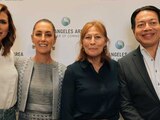 Claudia Sheinbaum se reúne como ONG´s de mexicanos en Los Ángeles