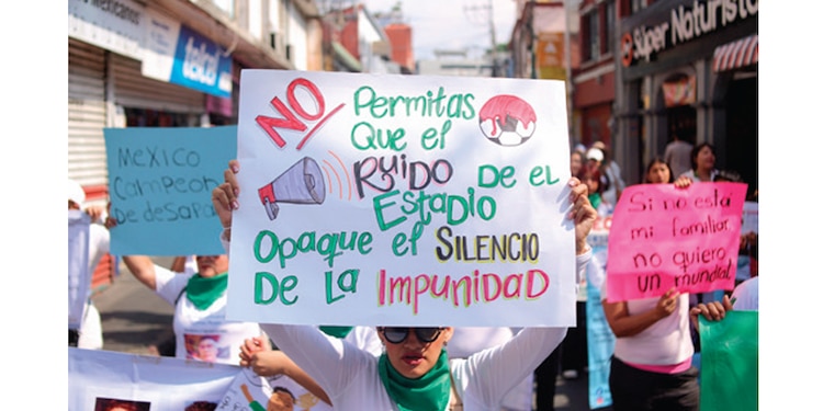 Buscadoras denunciaron impunidad de las autoridades en Cuernavaca.