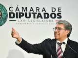 Ricardo Monreal, diputado y coordinador del grupo parlamentario de Morena en la Cámara de Diputados.