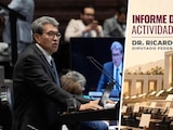 Ricardo Monreal, coordinador de Morena en San Lázaro difundió su segundo informe legislativo.