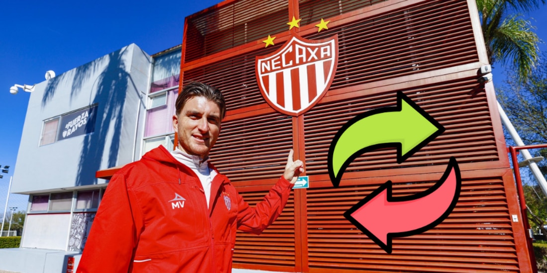 Martín Varini fue uno de los primeros movimientos del Necaxa en el mercado invernal.