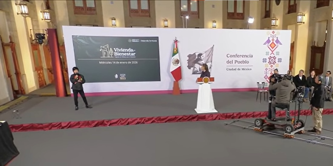 La titular de Sedatu hizo la explicación esta mañana en Palacio Nacional.