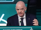 Gianni Infantino durante el Congreso de la FIFA, el jueves 30 de abril, en Vancouver.