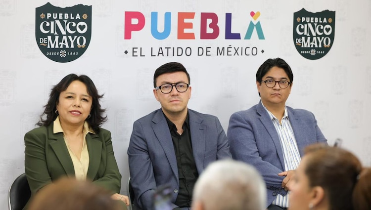 La titular de Ciencia, Humanidades, Tecnología e Innovación, Miryam Aquino Mena, anunció la instalación de la fábrica de baterías en San José Chiapa.