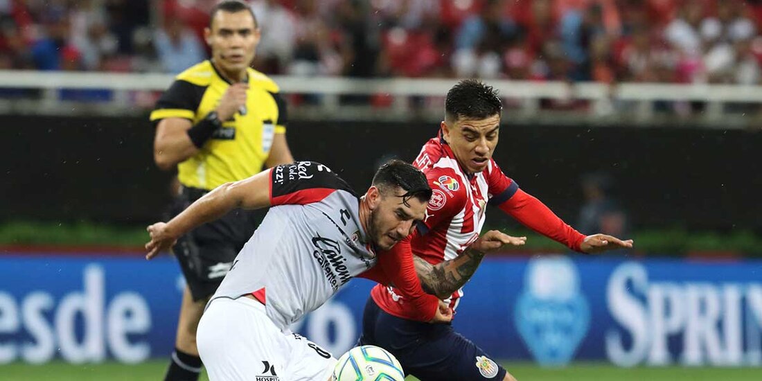 Atlas y Chivas empataron 1-1 en el Estadio Akron en la Jornada 8 del pasado Apertura 2022.